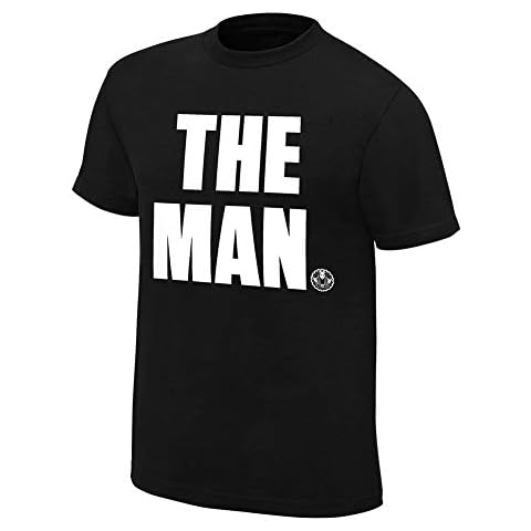 WWE Becky Lynch The Man Youth T-Shirt [Youth Large] Black Cover