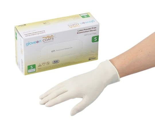 Amazon | アズワン COATSラテックス手袋 100枚入 /3-769-01 | ゴム手袋