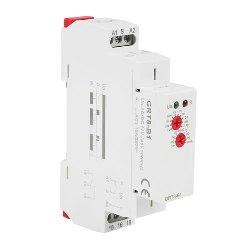 Relais temporisé de mise hors tension avec plage large AC/DC 12V à 240V