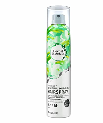 Herbal Essences Set Me Up Beautiful Bold Hold Hairspray, 8 Ounce (Pack of 2)