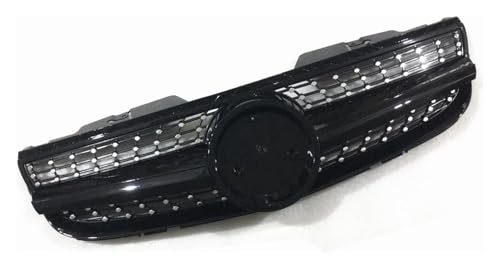 Calandre avant de véhicule Mercedes SL R230 en ABS argent rigide - 2