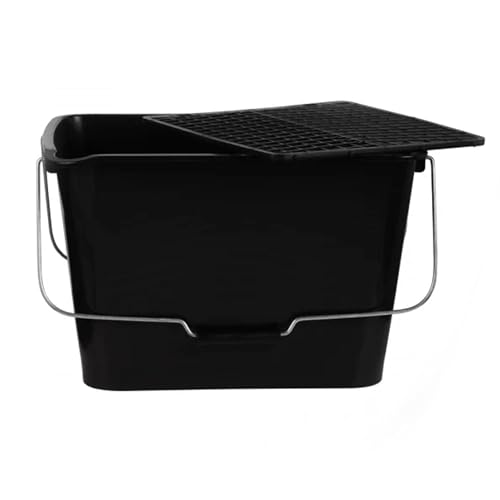 JOVIRA PINTURAS Cubeta para Pintura 16 Litros con Rejilla Escurridora | Ideal para Pintar tu Casa con Máxima Comodidad