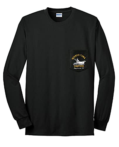 Wicked Tuna The Charters Long Sleeve Pocket Tee- Official Merchandise2