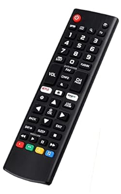 Universal Remote Control for LG Smart TV, Compatible with LG LCD LED 3D HDTV Smart TVs AKB75095307 AKB75375604 AKB74915305