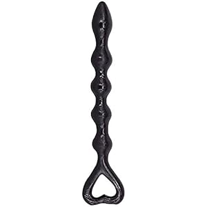 LFHCW Luxe Anale Kralen Siliconen Anale Dildo Mannelijke En Vrouwelijke Volwassen Anale Plug Erotische Seksspeeltjes 31 Cm, Zwart