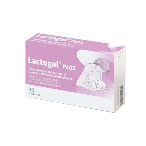 Lactogal PLUS 30 Compresse - Integratore Alimentare per il Supporto all'Allattamento al Seno