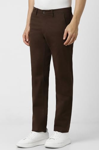 Image of Van Heusen Men Regular Fit Casual Pants