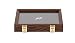 Two Timbers Display Case Oak with Walnut Finish 2"x10"x12" Wooden Box with Glass Top, Arrowheads, Knives, Rocks, Minerals, Pins, Collectibles, Collections, Memorabilia, Medals, Military, Coins, 4h, Science Fair, Memory Box, Keepsakes
