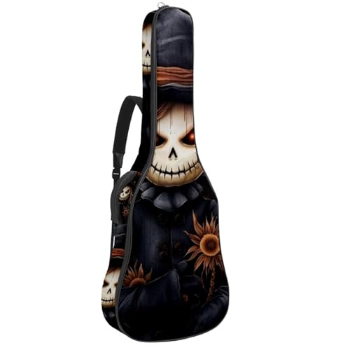Housse de guitare électrique étanche contre la pluie : sac Oxford 101,6 cm Halloween