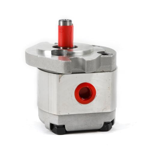 Mini High Pressure Hydraulic Gear Pump, Flat Keyed Shaft SAE Flange Mounting, 21MPa 1800RPM Aluminum Alloy Hydraulic-Pump, for Log Splitters, Snowplows & Industrial Hydraulic Systems