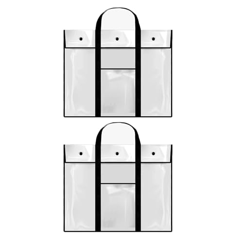 XEGZLH 2pcs Poster Carrying Bags With Handle Spacious Organization For Documents Artwork Bag Art Storage Container