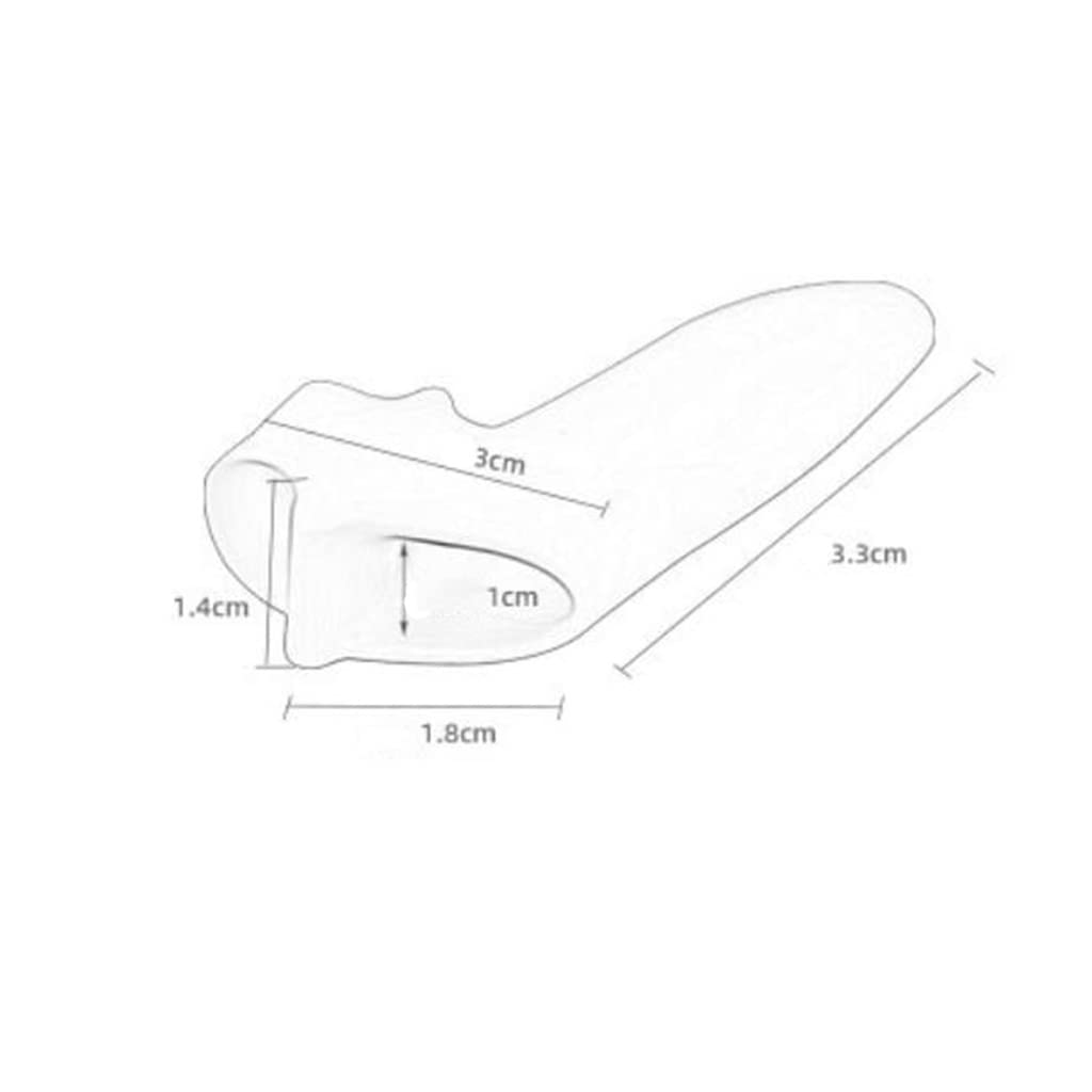 Separadores de dedos de gel de silicona con protector de juanete, alisador de dedos para Hallux Valgus, separador de dedos, alivia el dolor en las articulaciones doloridas del juanete, cuidado de los