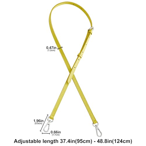 Image of Jiesinlov Leather Bag Shoulder Strap Replacement Crossbody Adjustable Conversion Kit Fit for Mini Pouch