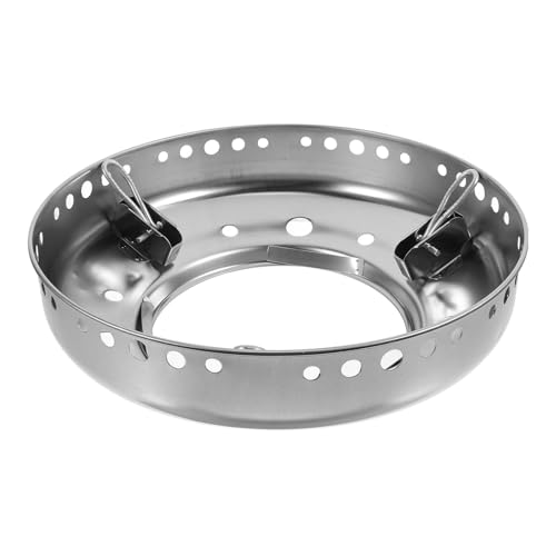 PRETYZOOM Gather Feuerhaube Windschutzscheibe für Gasherd...