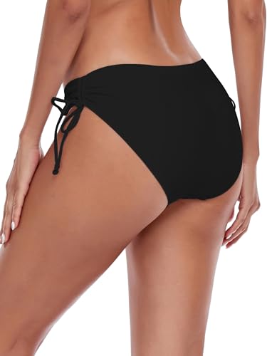 Ocean Blues Women's Full Coverage Swim Bottom Tie Sides Bikini Bottom4