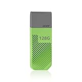 Acer UP300 USBメモリ 128GB USB 3.2 Gen1 最大読出速度120MB/s 高速 フラッシュメモリドライブ 緑 - BL.9BWWA.559