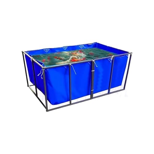 Lona plegable gruesa y superresistente a desgarros para estanques de peces 4