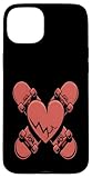 Carcasa para iPhone 15 Plus Patineta Corazón Gráfico Skate Love