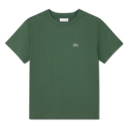 Lacoste Camiseta de jérsei para meninos, Verde, 12
