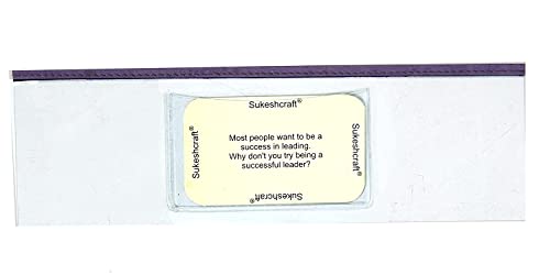 Image of Sukeshcraft Multiple Cheque Book Holder | Original PU Holds Upto 8 Cheque Books, Purple