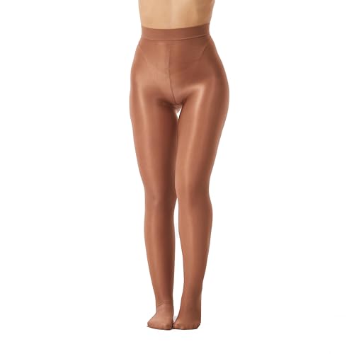 Image of Frola Shaping Tights for Women 70D Shimmery Pantyhose for Dance Ballet Glitter Socks