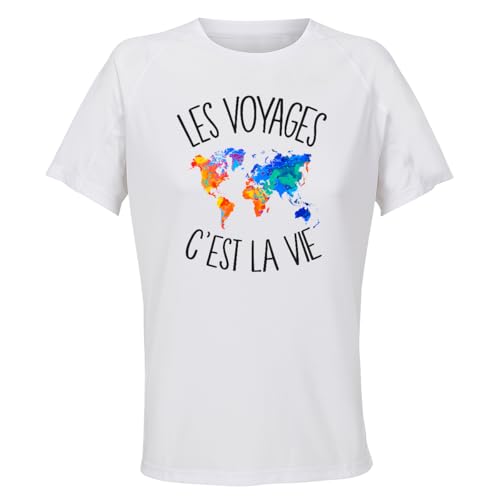 Maillot de sport femme t-shirt respirant manches courtes Planetee