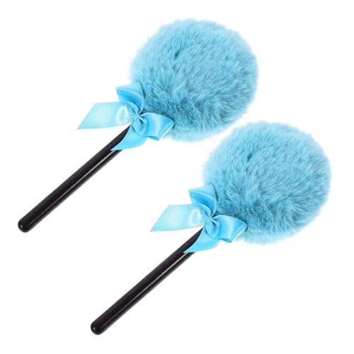 LIFKOME 2Pcs Lollipop Makeup Puff Soft Skin Friendly Powder for Easy Application of Loose Powder Compact and Portable for Home Travel Use for Women