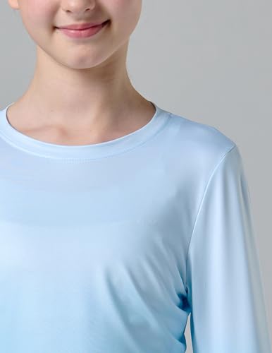 Image of Liberty Pro 3 Pack Youth Girls Active Long Sleeve Shirts | Dry Fit, Performance, Thumbholes, Athletic Tees for Kids and Teens