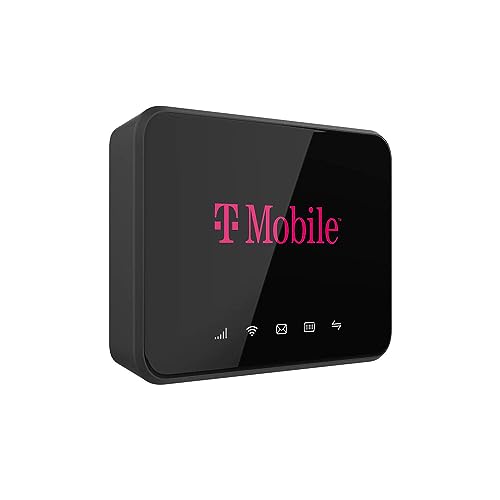 T-Mobile TMOHS1 | 4G LTE | Portable WiFi Hotspot Device | Connect up to 10 Devices | 3000mAh Battery