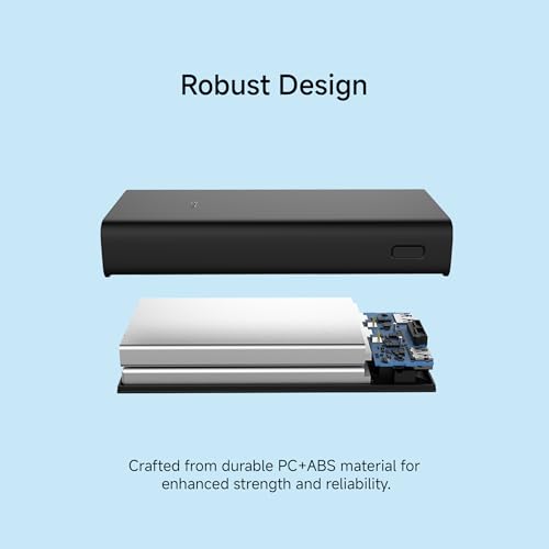 Xiaomi Power Bank 4i 20000mAh 33W Super Fast Charging PD | Power Delivery | QC 3.0|Type C Input & Output |Triple Output Ports|Classic Black|Supports Android,Apple, Tablets, Earbuds, Watches etc (MI) 7 31or2YgLcXL