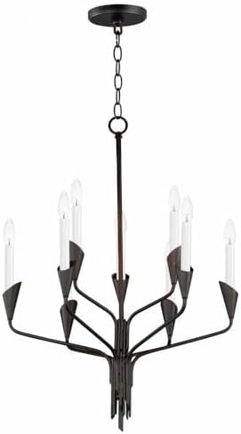 Maxim Calyx - 9 Light Chandelier -Traditional Installation
