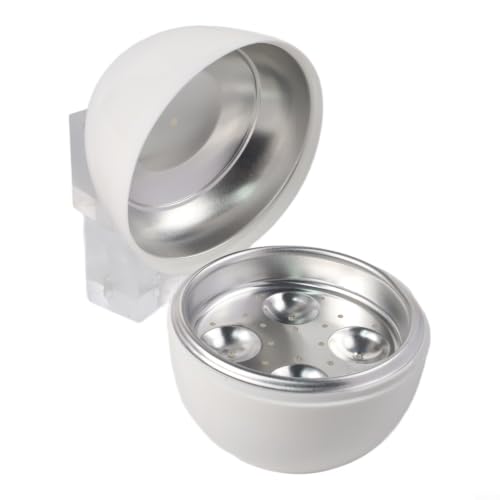 Escalfador de huevos para microondas anti salpicaduras con tapa de ventilacion 5