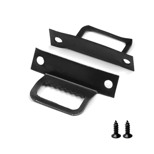 Image of MroMax 200PCS Sawtooth Picture Hangers Iron Picture Hangers 1.26 inch x 0.28 inch Double Hole Picture Frames Hangers for Hanging Clock Paintings Artwork Picture Frame Hook Photos Black