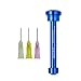 Aluminum Alloy Manual Syringes Dispenser Plunger Tool BGA Solders Pastes Booster For UV Solders Mask Welding Pastes Booster