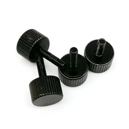 5 M3x6/8/10/12mm Yf| ۓ  ܂݂˂ {g PC Rs[^[P[XJo[ DIY c[X ܂݂˂ B(Black,M3x10mm)