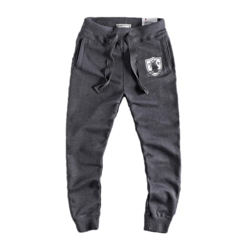 Pantalon de survêtement homme coupe droite étroit jogging sport extérieur