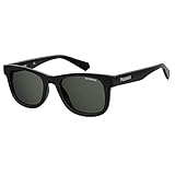 Colore 807/M9 BLACK Polaroid PLD 8009/N/New Occhiali, 807/M9 Black, 44 Unisex-Bambini