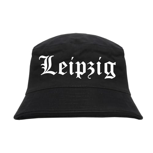HB_Druck Leipzig Bucket Hat - Fischerhut L/XL Schwarz