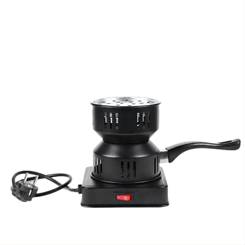 M2xcec Shisha Kohleanzünder Elektrisch (450W Schwarz) mit Tragegriff und Kohlezange, für Shisha Kohle-Brenner Elektrisch… – Bild 3