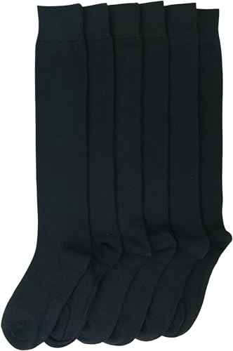 Image of ToBeInStyle Women's Pack of 6 or 12 Knee High Socks