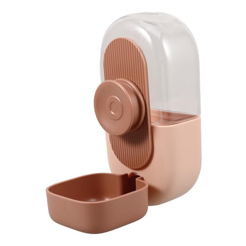 Abaodam Hanging Pet Water Fountain No Mess Feeder Auto Pet Feeder for Cats Dogs