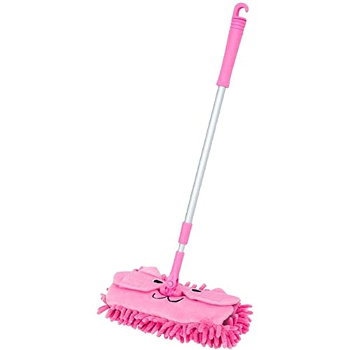 Stakee Pequeños Niños Mop Desmontables Mini Mop Infantiles Toya De Limpieza Juguetes Play Play Toy Extensible Kids Cleaning Herramienta