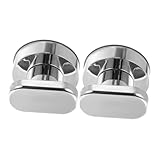 SAFIGLE 2個 吸盤式ドアハンドル 強力吸着であけ不要 滑り止めテクスチャー付き グリップ 浴室ガラスドア 冷蔵庫扉 家具に