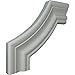 Ekena Millwork PML06X06OX-CASE-8 Oxford Corner (8-Pack) Panel Moulding, 6
