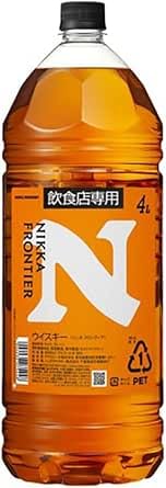 Amazon.co.jp: ニッカ フロンティア 48度 ペット 4L 4000ml アサヒ