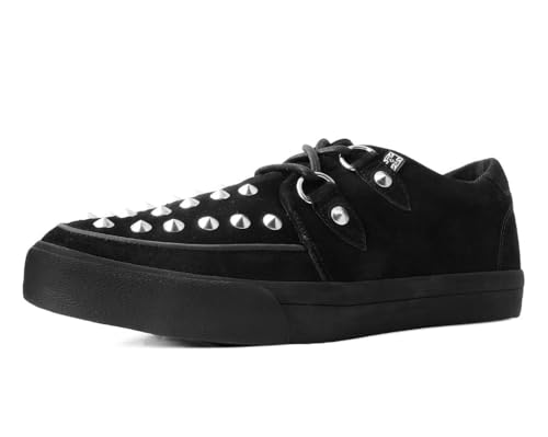 Image of TUK Suede Creeper Sneaker Shoes for Women and Men, D Ring Lace Up Shoes