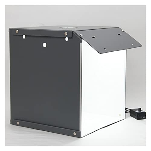 LFOZ 16 x 16 Zoll Fotografietisch, Lichtbox, 102 LEDs, dimmbar, tragbar, für Fotostudio, Studio und Softox (Farbe: EU… – Bild 3