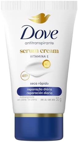Dove Desodorante Antitranspirante em Creme Sérum Reparação Diária...