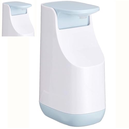Porta Sabonete Líquido e Álcool Gel para Cozinha e Banheiro, Bico Anti-Gotejamento, Capacidade 350 ml