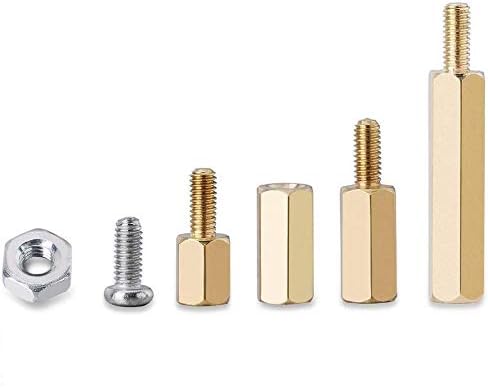 Installation Tool 120 Pcs/Lot M2.5 Series Hex Brass Spacer/Standoff + Nuts + Screws w/Storage Case Raspberry Pi 3 Model B+(Plus) / 3B / Zero W Accessories Kit